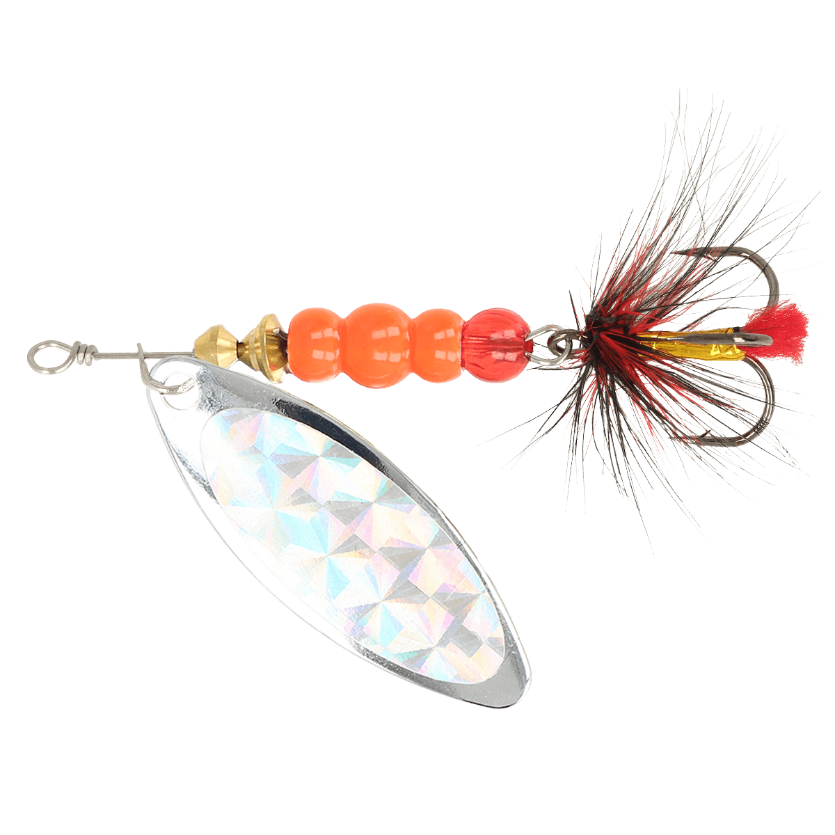 ZEOX Spoon Reactive Long №3 10g 007 Silver/Holo
