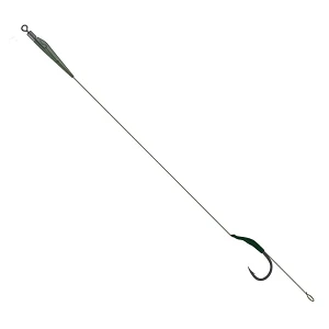 Готовый поводок на карпа GC Combi Rig Mud Brown 25lb Size 2 (2шт)