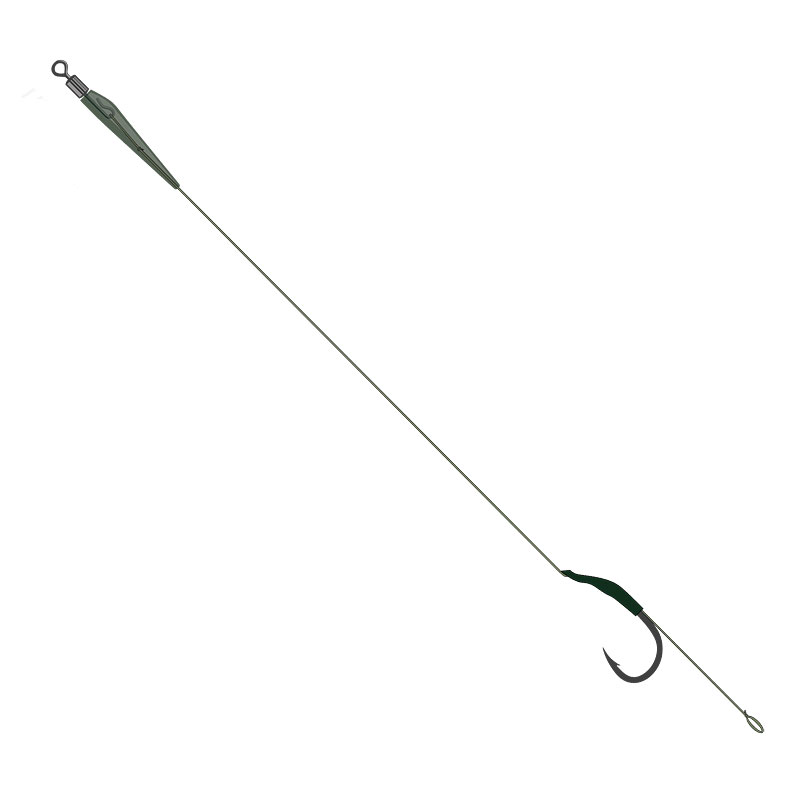 Golden Catch Ready Rig Combir Rig Mud Brown 25lb Size 4 (2pcs)