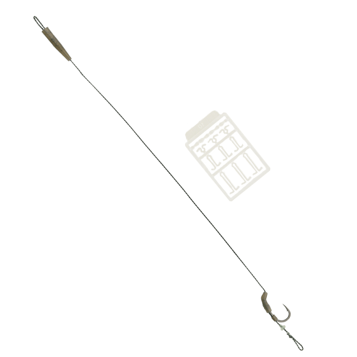 Golden Catch G.Carp Braid X6 Wide Gape Ready Rig №2 (1pcs)