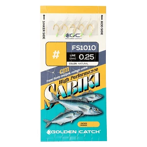 Самодур GC Aji Sabiki FS1010 №8 Natural(10 гачків)