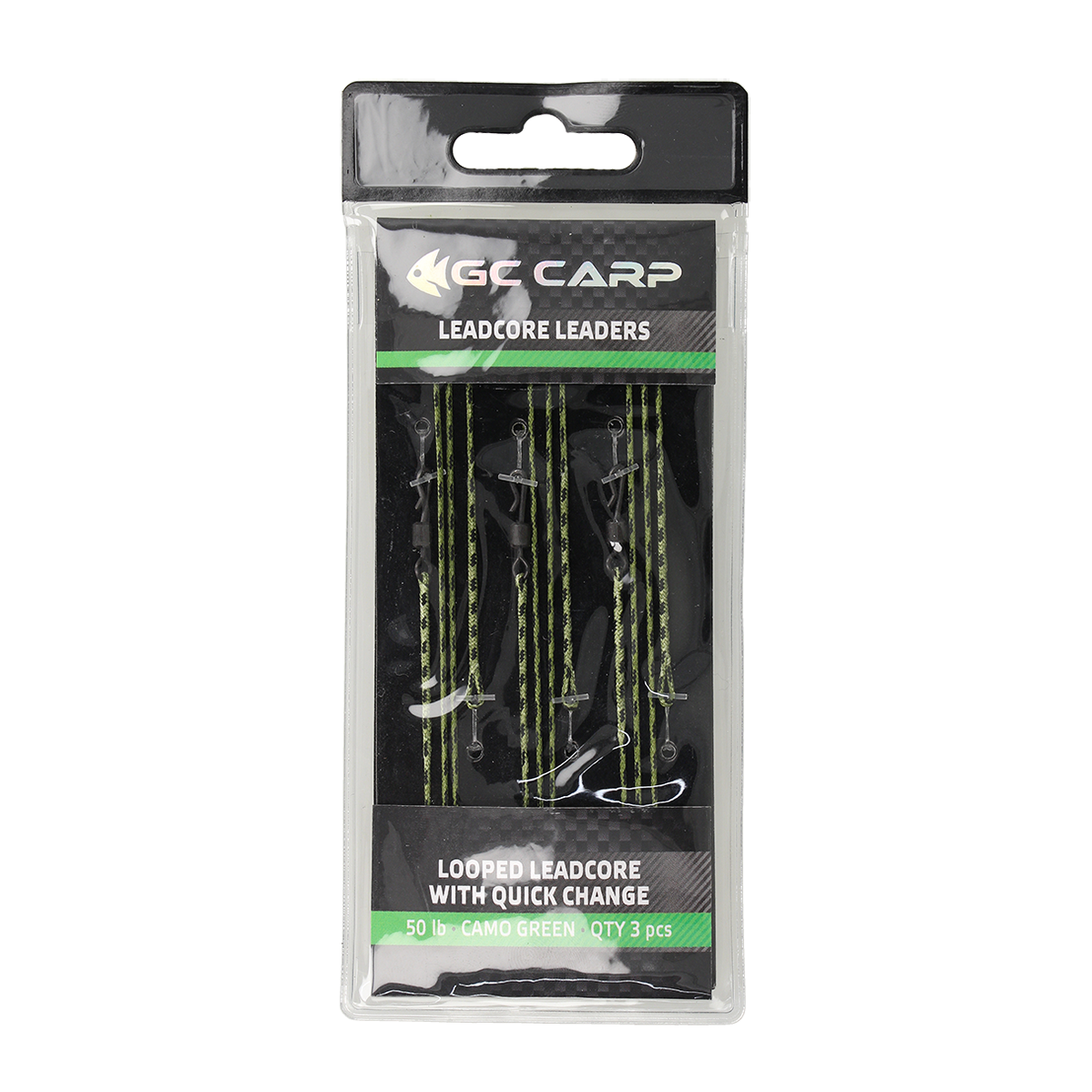 【GCOOP (ジクップ) CareCellve BD EXCHANGE 】 Оснащення коропове GC G.Carp Looped Leadcore with Quick Change
