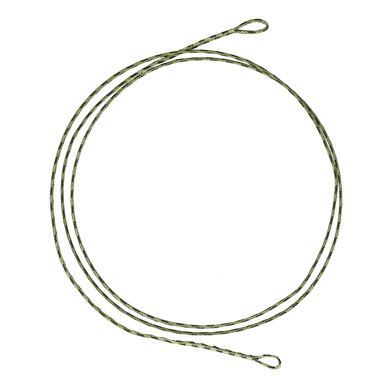 Оснащення коропове GC G.Carp Double Looped Leadcore 75см 50lb (3шт) Caмo Green