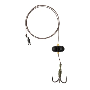 Оснащення сомове GC Treble Hook Catfish Rig With Rattle 6/0