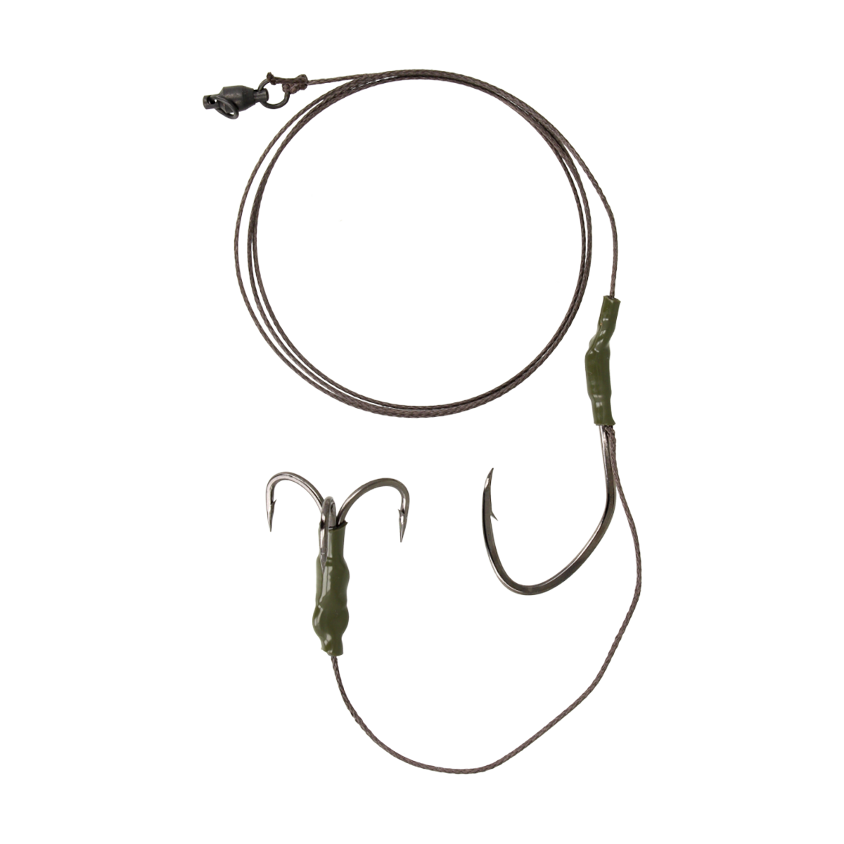 Golden Catch Catfish Rig Single and Treble Hooks 8/0