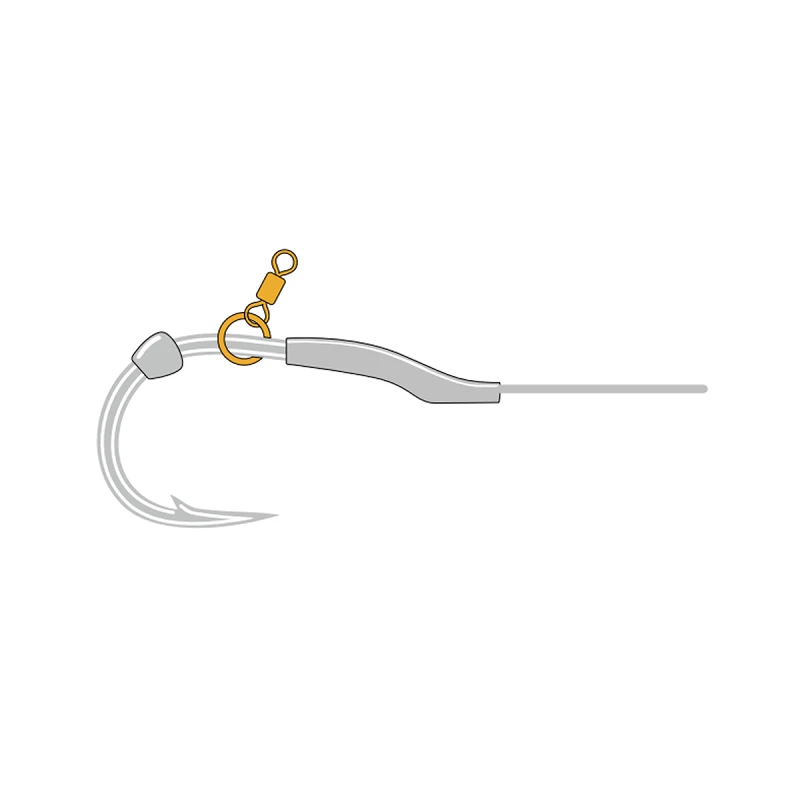 Вертлюг GC G.Carp Micro Rolling Swivel with Ring №14 (10шт) - Фото №1