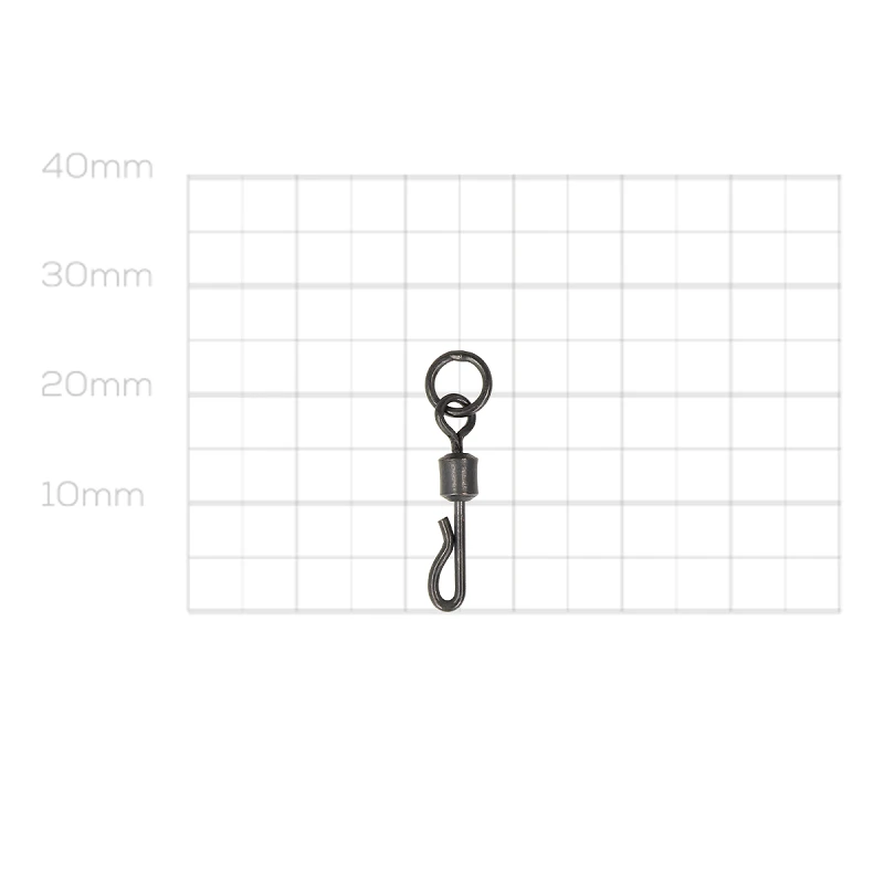 Вертлюг GC G.Carp Quick Change Heli Swivel №4 (10шт) - Фото №2