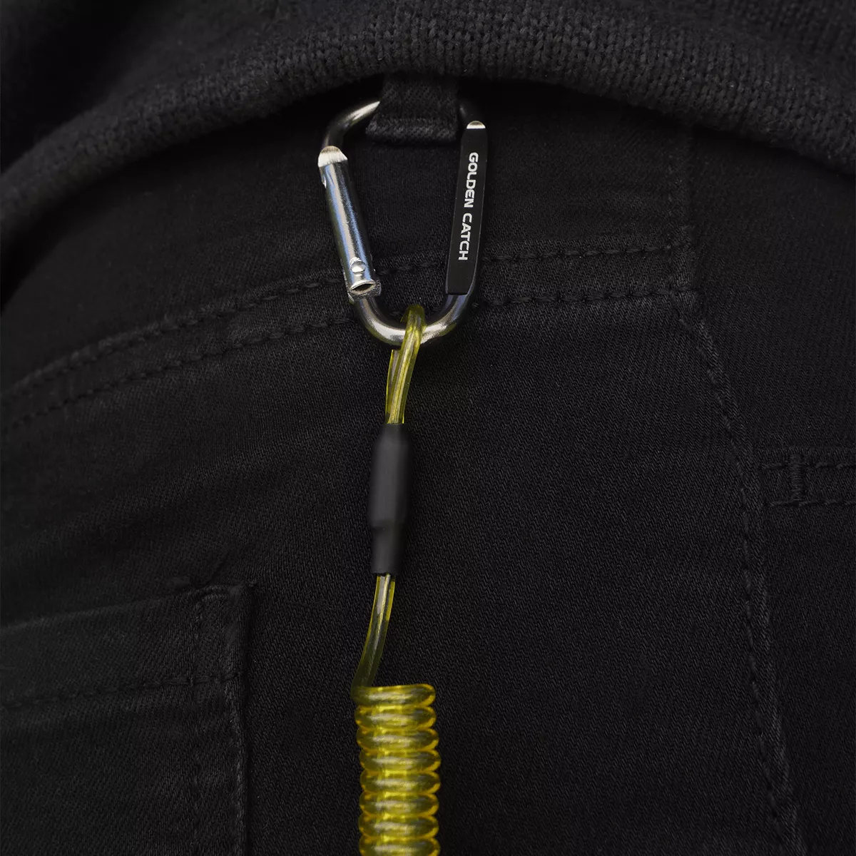 Ретривер GC Lanyard with Carabiner Golden Spring 10-85 см - Фото №3 Ретривер GC Lanyard with Carabiner Golden Spring 10-85 см - Фото №3