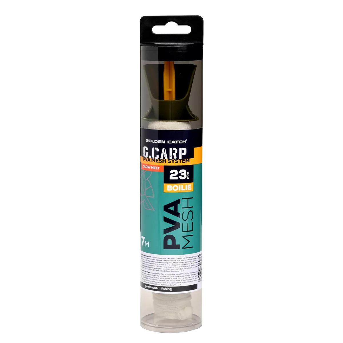 ПВА рукав GC G.Carp PVA Mesh System Boilie Slow Melt 7м Ø23мм