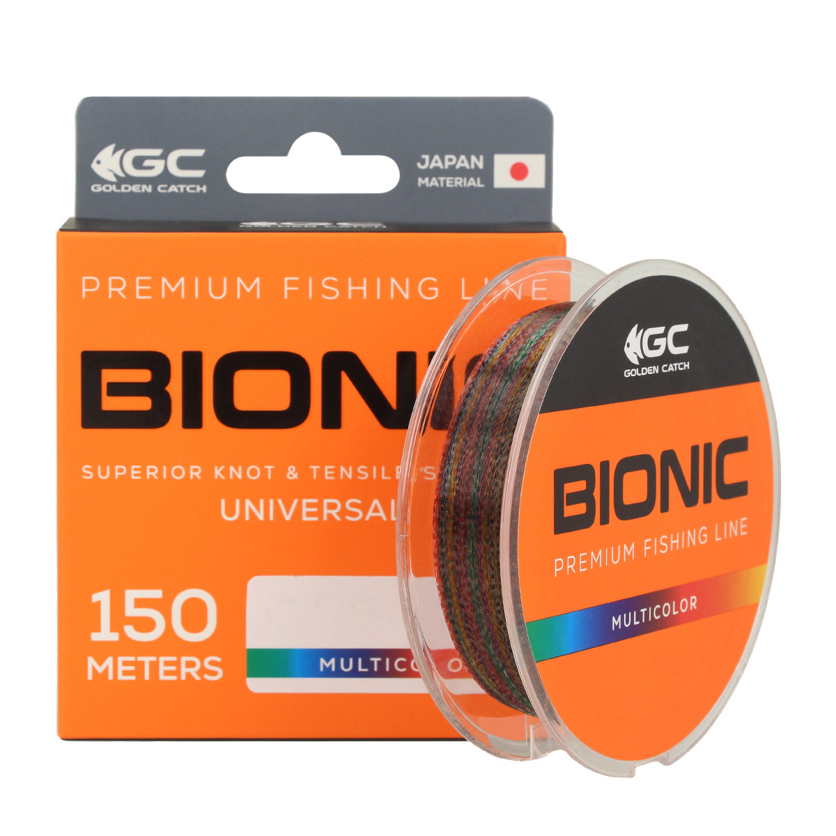 Golden Catch Nylon Line Bionic Universal 150m Multicolor