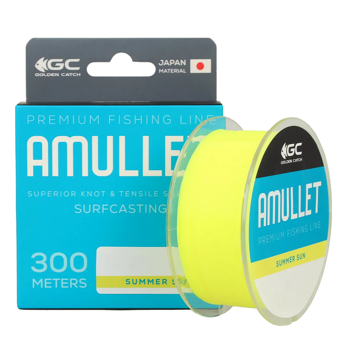 Волосінь GC Amullet Surf Line 300м Summer Sun 0.32мм