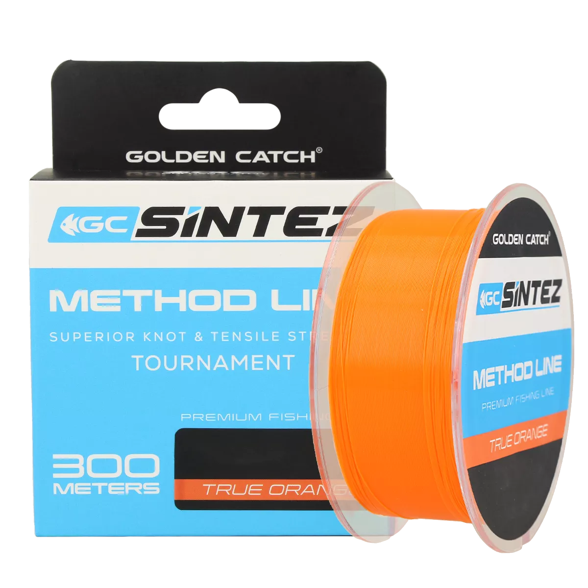 Леска GC Sintez Method Line 300м True Orange 0.30мм