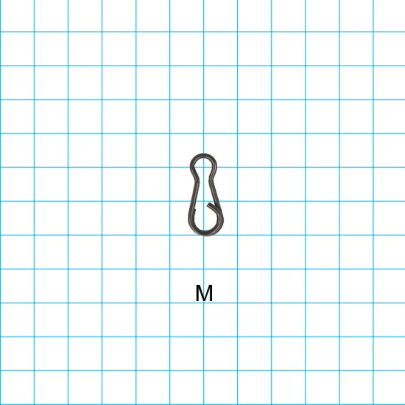 Застежка быстросъёмная GC Double Hook Snap 2010MB №M - Фото №1