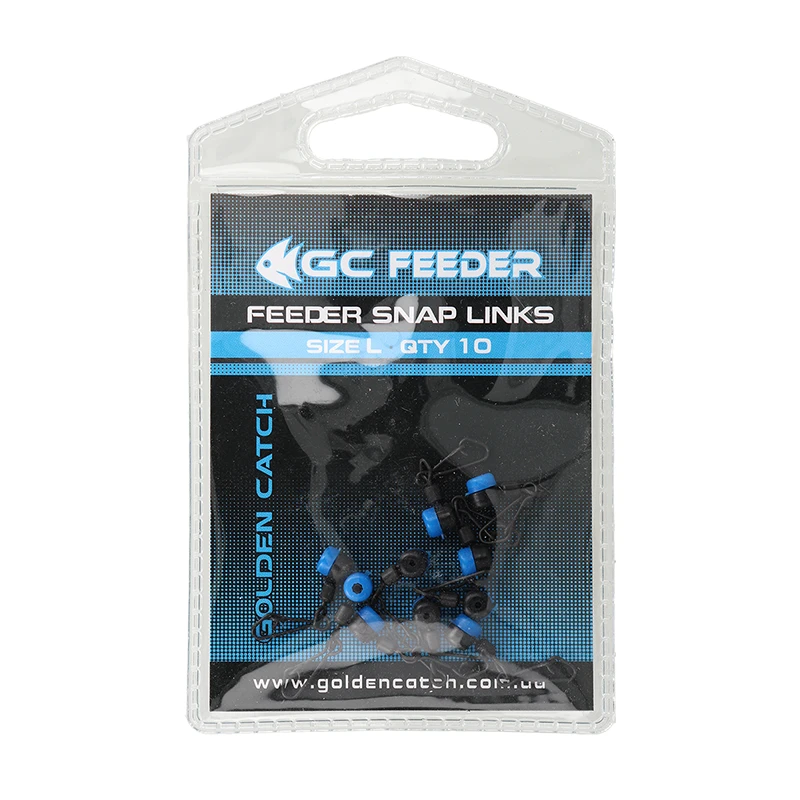 Застібка GC Feeder Snap Links L (10шт) - Фото №1