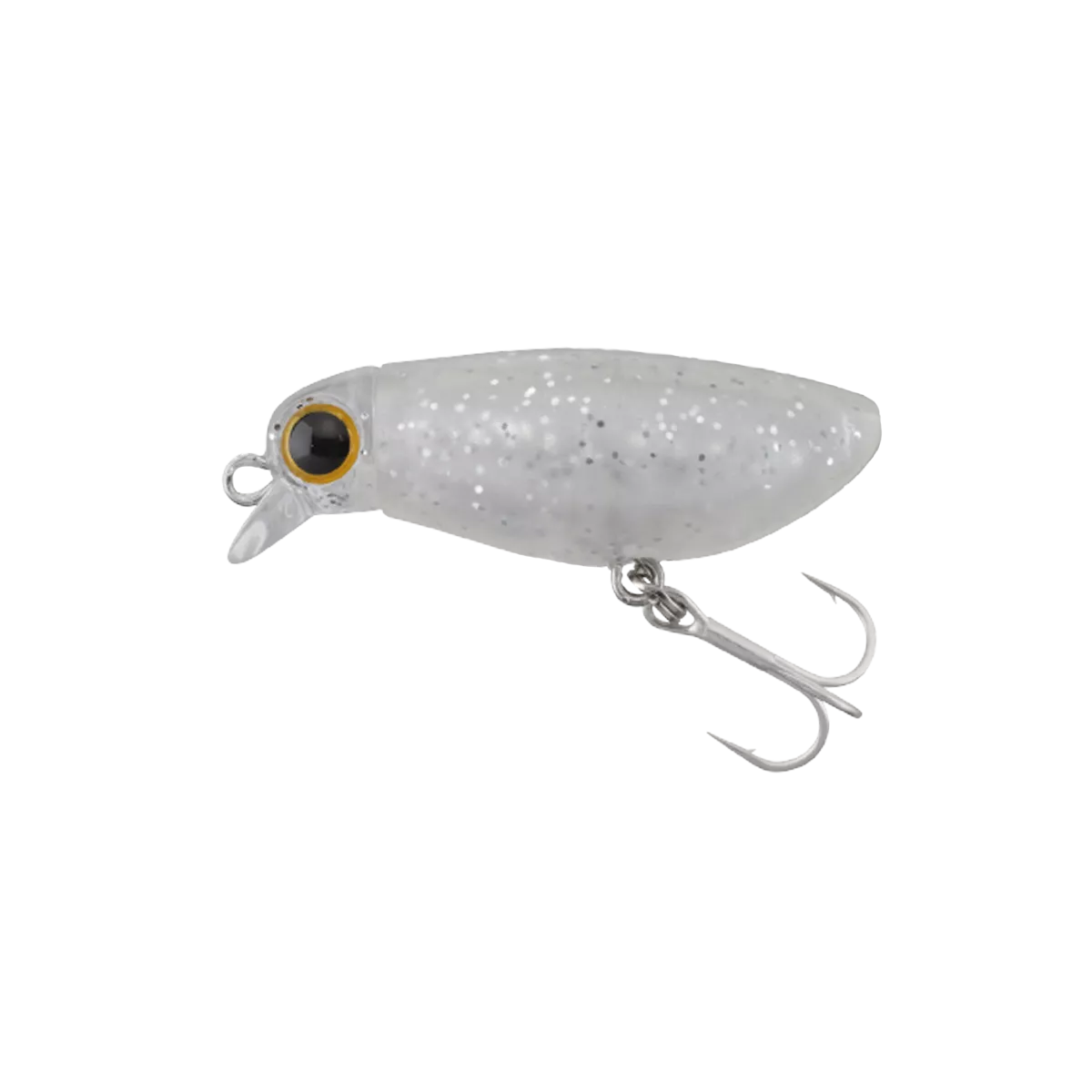 Воблер Jackall Mute Ball Minnow 38F 2.7г Clear Silver Lame