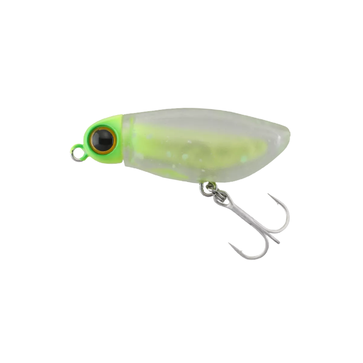 Воблер Jackall Mute Ball Pencil 38F 2.7г Chart Glow Flash