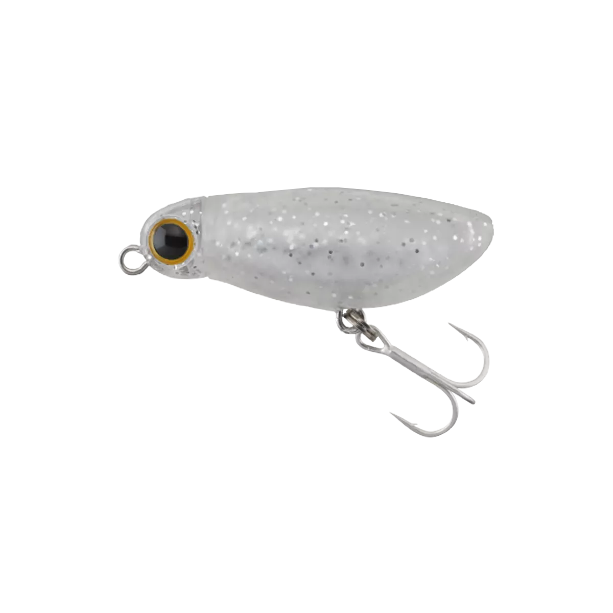 Воблер Jackall Mute Ball Pencil 38F 2.7г Clear Silver Lame