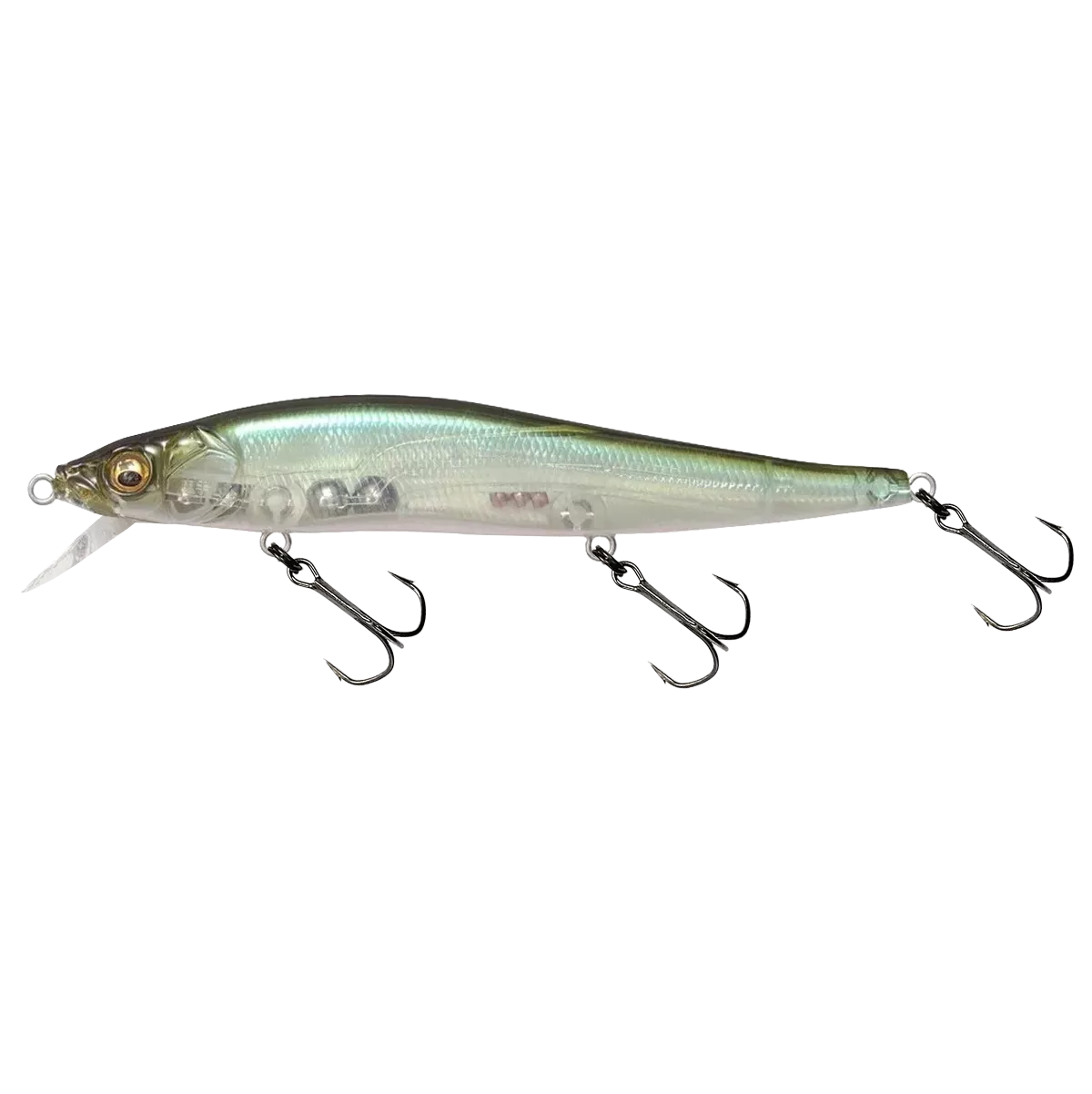 Воблер Megabass Vision OneTen SR 110.5SF 14г GP Crystal Shad