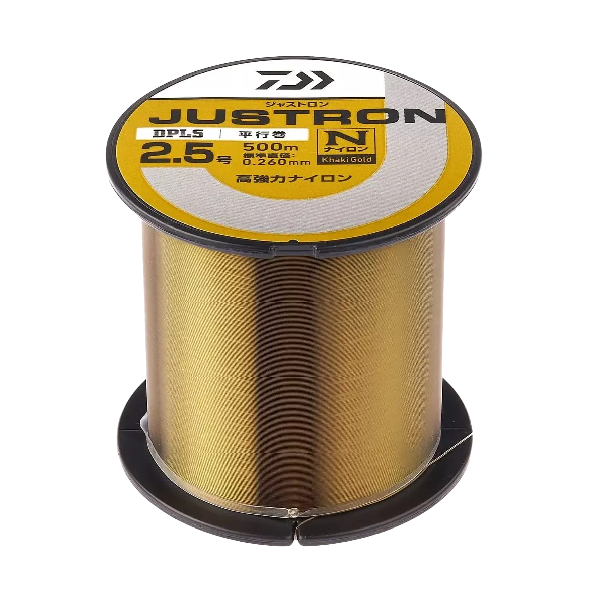 Волосінь Daiwa Justron 500м Khaki Gold #3 0.285мм
