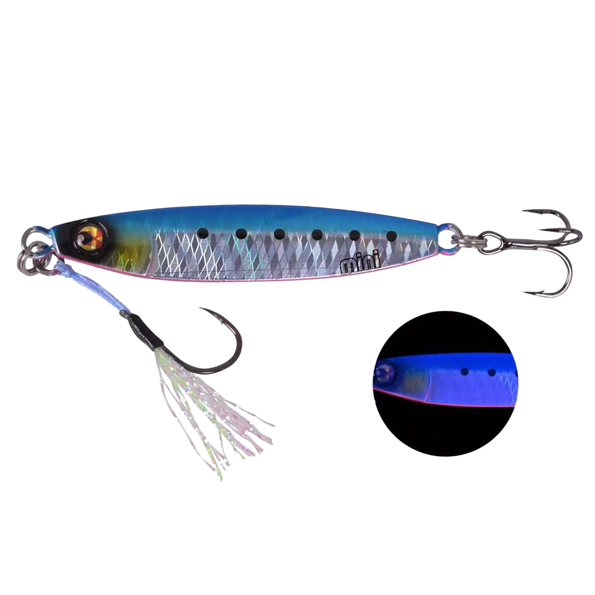 Пількер Xesta After Burner Mini 15г з асистом 39 KBPS UV