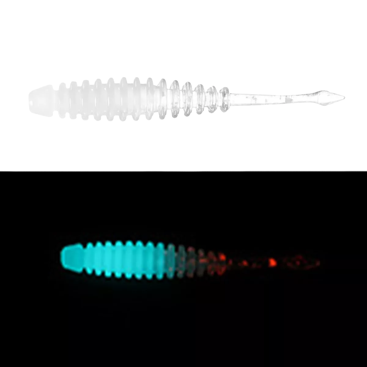 Силікон Daiwa Gekkabijin Ajing Beam Fat 1.5" (10шт)Morning Glow Dot Glow