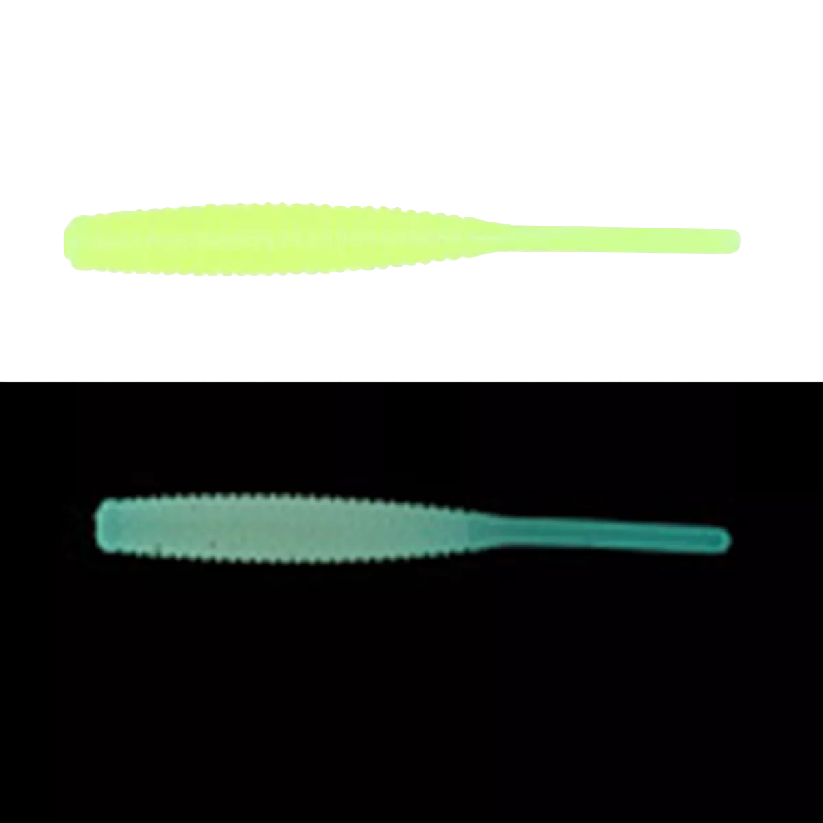 Силікон Daiwa Gekkabijin Beam Stick 1.5" (10шт)Fluo Lemon