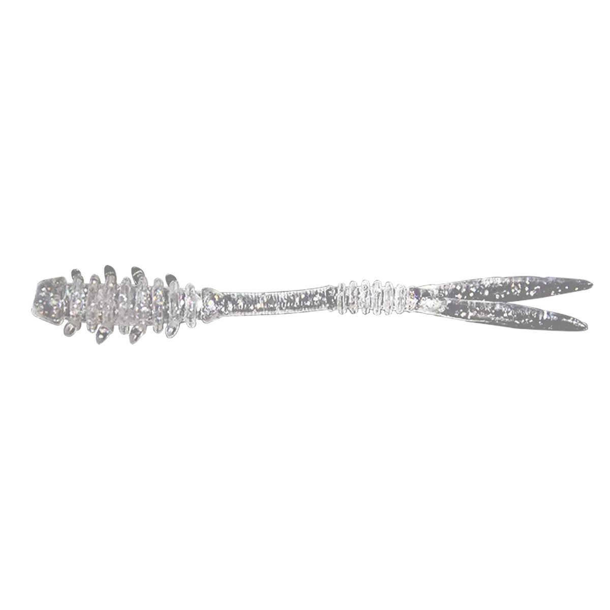 Силікон Jackall Amiami 1.5" (10шт) Clear Holo Flake