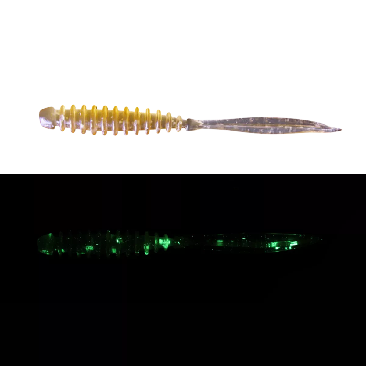 Силікон Jackall Peke Ring 2.5" (8шт) Isome Glow Crash