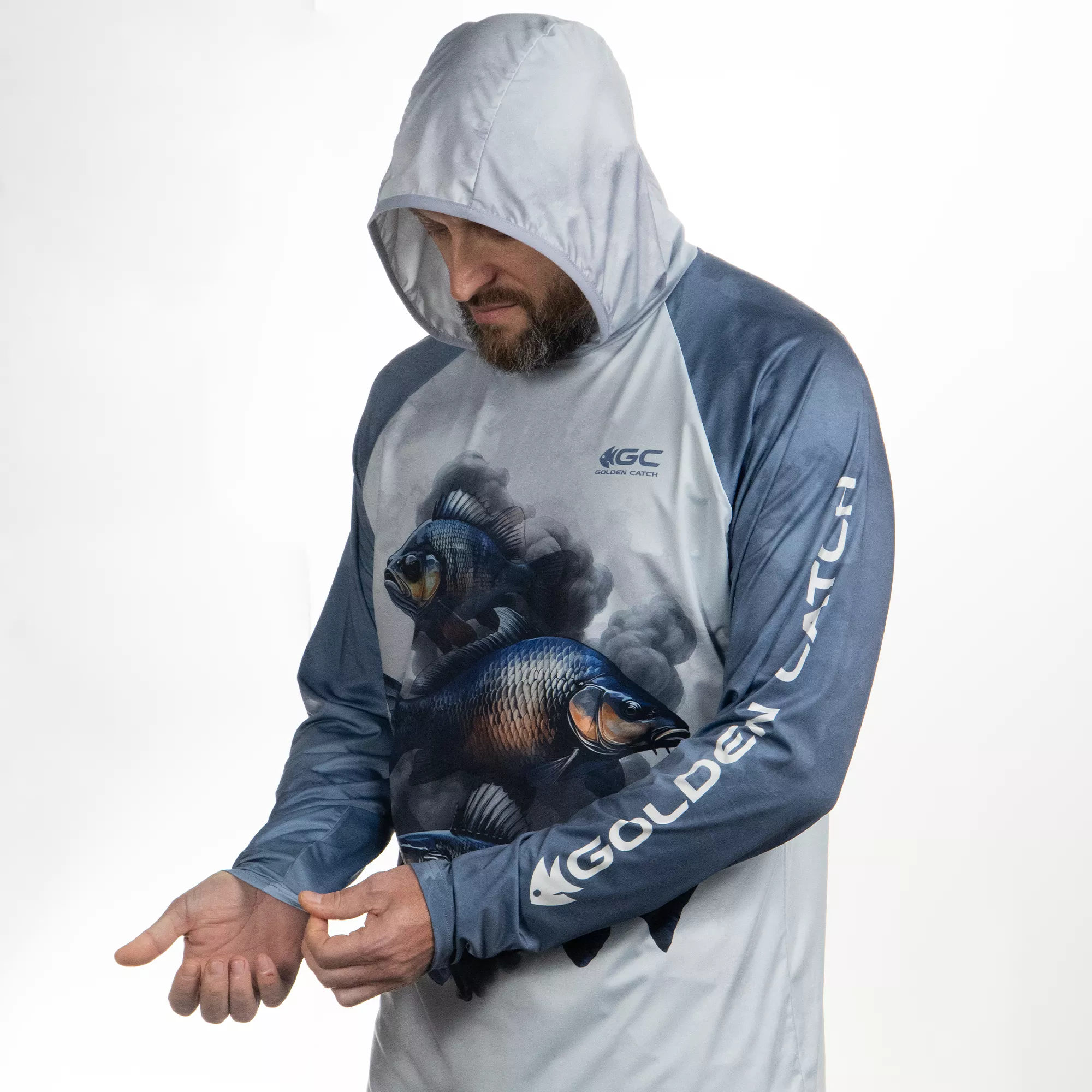 Джерсі з капюшоном GC Deep Water Sun Hoodie - Фото №4