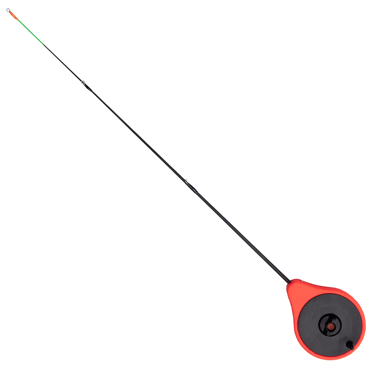 Вудка зимова GC N-Ice Closed Reel Ice Rod with Guides Red