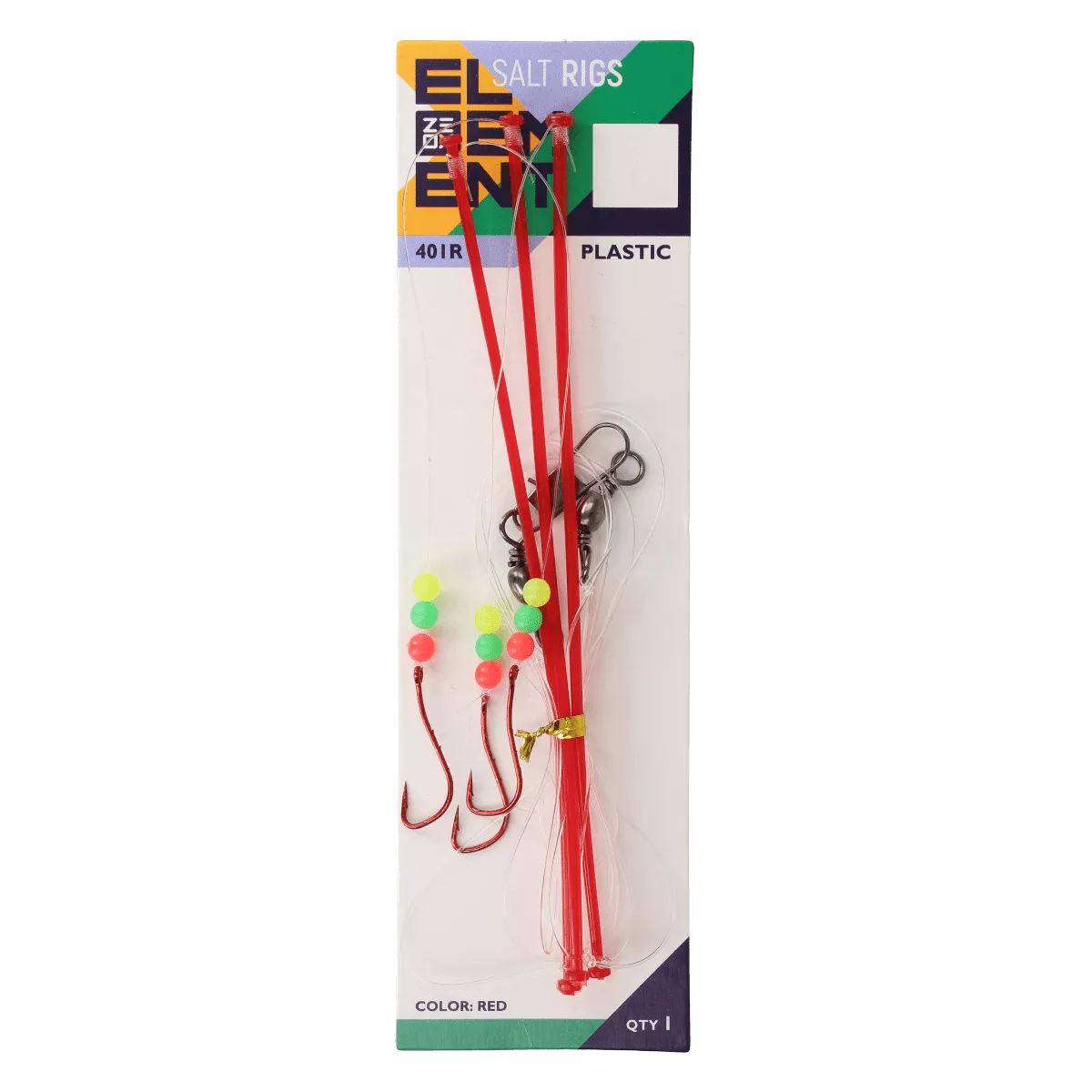 Снасть морская ZEOX Salt Rig Plastic 401R №1/0
