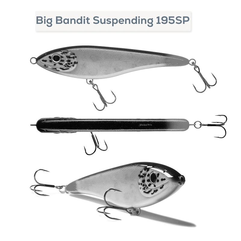 Воблер Strike Pro Big Bandit Suspending 195SP - Фото №1