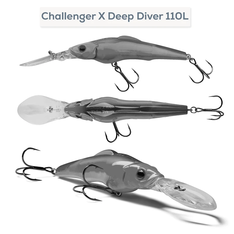 Воблер Strike Pro Challenger X Deep Diver 110L - Фото №1