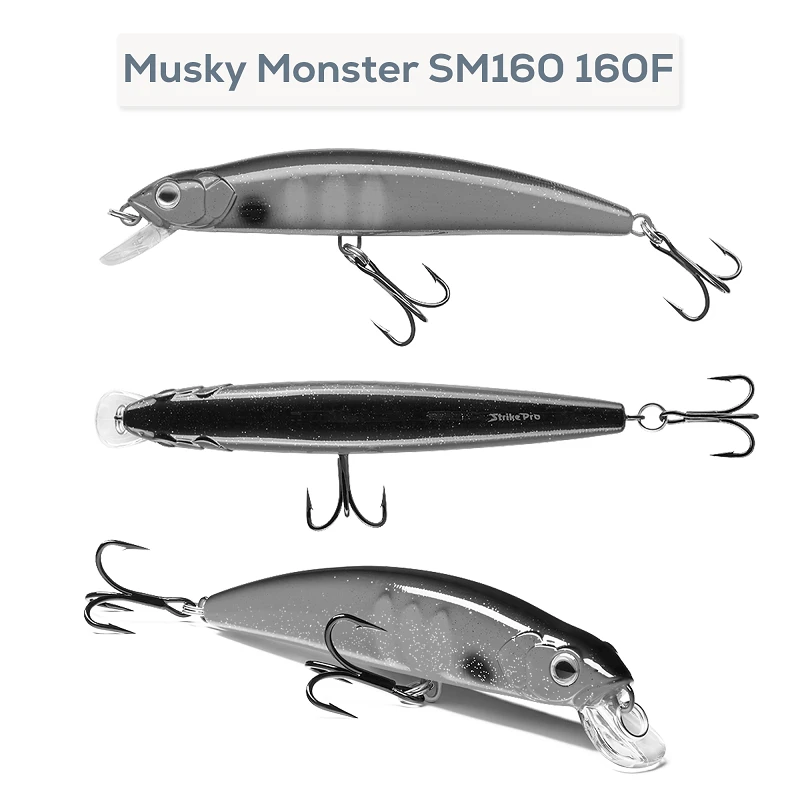 Воблер Strike Pro Musky Monster SM160 160F - Фото №1