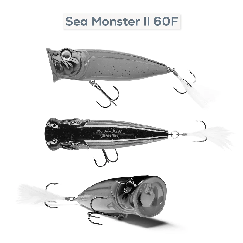 Воблер Strike Pro Sea Monster II 60F - Фото №1