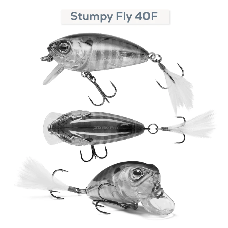 Воблер Strike Pro Stumpy Fly 40F - Фото №1