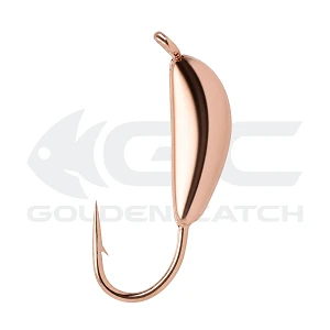 Мормышка вольфрамовая GC N-Ice Банан 3.0мм 0.82г Copper (5шт)