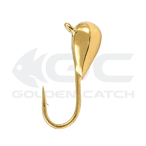 Мормышка вольфрамовая GC N-Ice Капля 2.5мм 0.25г Gold (5шт)