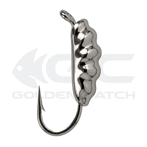 Мормышка вольфрамовая GC N-Ice Опарыш 3.5мм 0.78г Black Nickel (5шт)