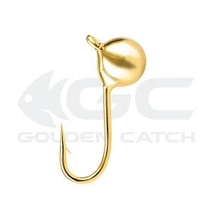Мормышка вольфрамовая GC N-Ice Шар 2.5мм 0.16г Gold (5шт)