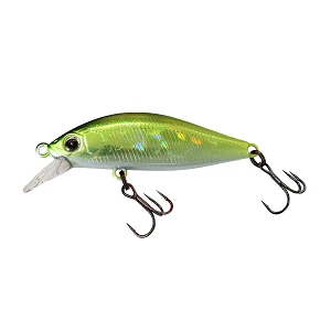 Воблер ZipBaits Rigge Flat 45S 3.8г 317 EM/Shiny Lime