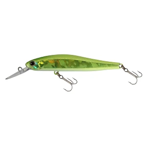 Воблер ZipBaits Rigge Deep 70F 5г 317 EM/Shiny Lime