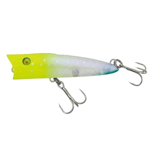 Воблер ZipBaits ZBL Popper 68F 8.3г 634 Chart Head Ghost