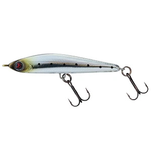 Воблер Daiwa Gekkabijin Lazy 45S 3г Plated Shirasu