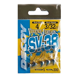 Джиг-головка Decoy Violence Jighead SV-38 #6 1/32