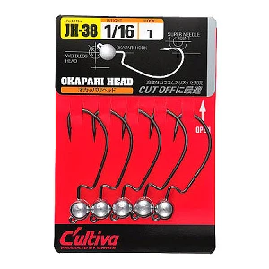 Джиг-головка Owner Offset Okappari Head JH-38 3.5г №1