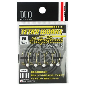 Джиг-головка DUO Tetra Works Snip Head M 0.3г(5шт)