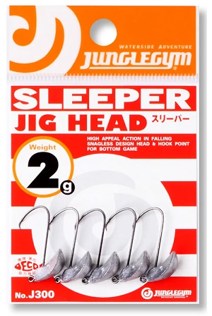 Джиг-головка JungleGym J300 Sleeper 4.0г(4шт)