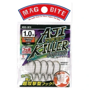 Джиг-головка Magbite Aji Killer №8 1.5г(5шт)