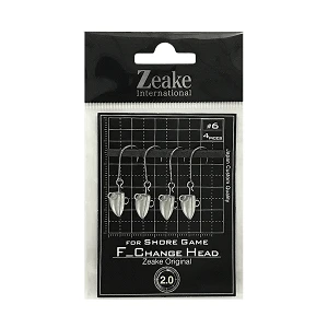 Джиг-головка Zeake F-Change Head 2.0г №6 (4шт)